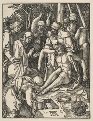 Valituslaulu, pienestä passiosta, n. 159 (puupiirros)