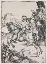 Pieni kuriiri, noin 1496 (kaiverrus)