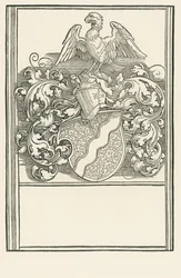 Michael Behaimin vaakuna, noin 1518-20 (puupiirros).
