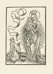 Albrecht von Bonstettenin palvoma Neitsyt Maria
