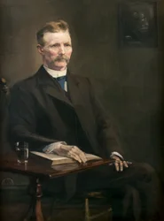 Robert Stirton, JP (1849-1917) (öljy kankaalle)