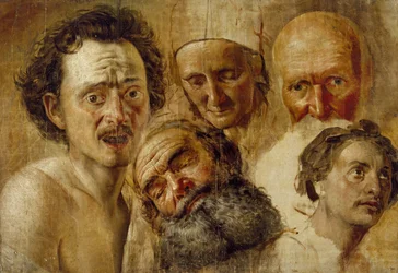 Study of Heads, c. 1830