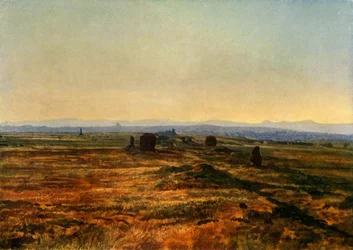 Appian Way auringonlaskun aikaan, 1845, 1965.