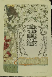Teatteriohjelma teatterinäytelmälle Faust, 1902