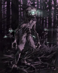 Legendaarinen olento: Chupacabras, Etelä-Amerikan vampyyripiirros Alessandro Lonati