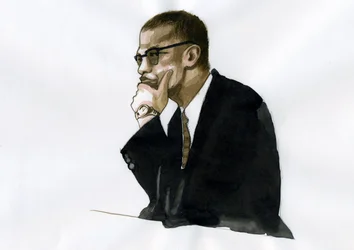 Malcolm X (1925-1965) afrikkalais-amerikkalainen aktivisti