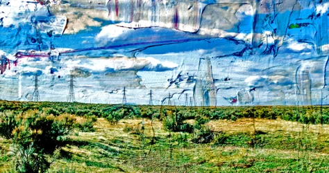 Ocean, 2019, (sekoitettu media)