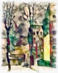 Näkymä (vihreä) #19,2016,