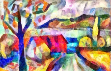 putoavat lehdet,2017,(sekatekniikka)