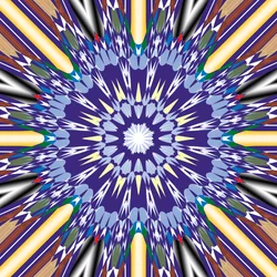 mandala, 2019, (sekoitettu media)