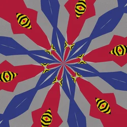 symmetria #2,2019,(sekoitettu media)