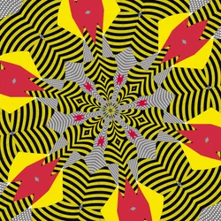 symmetria #5,2019,(sekoitettu media)