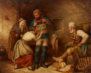 Off to the Rescue - 1876 (öljy aluksella)