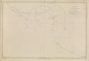 Dalrymplen, Alexanderin vuonna 1791 julkaisemat suunnitelmat satamista. Luutnantti John Cantin laatima Persianlahden tasokartta 1773.