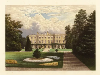 Hughendenin kartano, Buckinghamshire, Englanti.