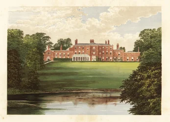 Lawton Hall., Cheshire, Englanti.