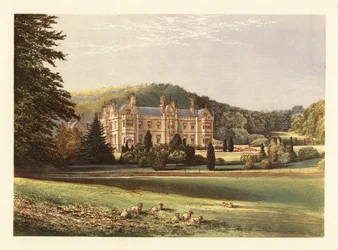 Mamhead, Devon, Englanti. ,1880 (kaiverrus)