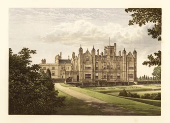 Merevale Hall, Warwickshire, Anglaterra. finlandès