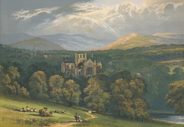 Melrose Abbey, 1882, 1897