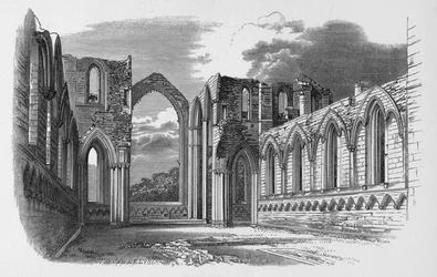 The Choir, Fountains Abbey, c1880, 1897