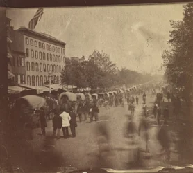 [Grand Army Review, Washington, D.C.], toukokuu 1865.
