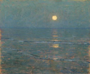 Kuunvalo, noin 1892 (pastelli paperille ja pahville))