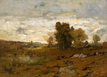 Syksy Arkvillessä, 1800-luvun puolivälissä.
