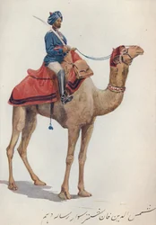 10. Bengal Lancersin kameli-sowar, n. 1880 1905.
