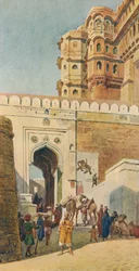 The Ascent to the Palace, Jodhpur, c1880 1905.