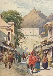 Alwarin pääkatu, c1880 1905.