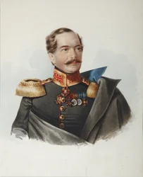 Kreivi Dmitri Aleksejevitš Štšerbatovin muotokuva 1818-1881, 1849