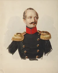 Nikolai Fjodorovitš Plautinin muotokuva 1794-1866, 1839-1843