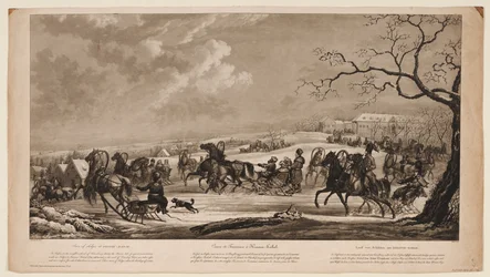 Kelkkakilpailu Krasny Kabachok Little Red Tavernissa, 1814
