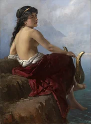 Sappho Lefkadan kalliolla, 1889