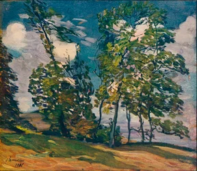 Tuulinen päivä, 1906