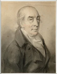Muotokuva kreivi Grigori Aleksejevitš Štšerbatovista (1735-1810) - Molinari, Aleksanteri (1772-1831) - Sangviini, mustavalkoinen liitu paperille - 29,8x23 - Tatarstanin tasavallan valtion taidemuseo, Kazan