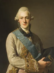 Ruotsalainen: Fredrik Adolf, 1750-1803, Ruotsin prinssi, Kustaa III:n veli Herttua Fredrik Adolf, Kustaa III:n veli.