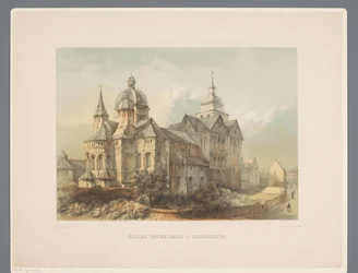 Onze Lieve Vrouwe Munsterkerk te Roermond Neitsyt Marian kirkko Roermondessa (otsikko esineessä) Muinaiset arkkitehtuurimonumentit 1100-luvulta 1300-luvulle Limburgissa (sarjan nimi)