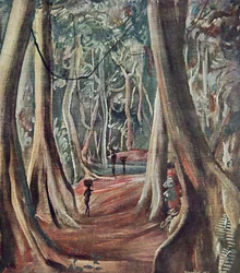 Dans la Grande Foret, teoksesta Dessins et Peintures d