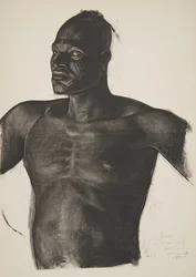 Sara le Pisteur (Bahr Ouandja), teoksesta Dessins et Peintures d