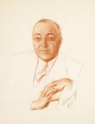 Boris Aleksandrovitš Bakhmeteffin muotokuva 1880-1951, 1935