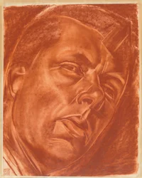 Boris Grigorjevin muotokuva 1886-1939, 1922.