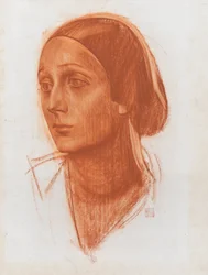 Balerina Anna Pavlovan muotokuva 1881-1931, n. 1924
