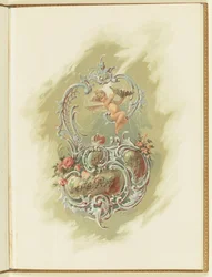 Ohjelma Marius Petipan ja Riccardo Drigon baletille La Perle, 1896.