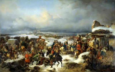Preussilaisen Kolbergin linnoituksen valtaus 16. joulukuuta 1761