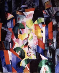 Kaupunki yöllä, 1915