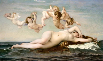 Venuksen syntymä, 1875.
