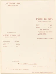 Leskien koulu; Balladin aikaan