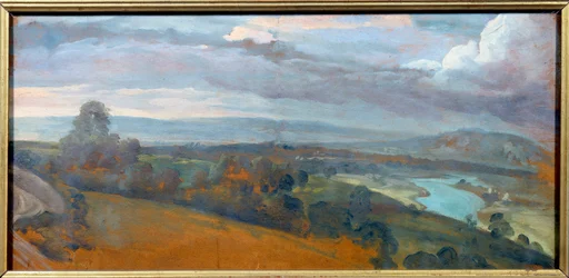 Maisema maisema. Francois Desportesin (1661-1743) maalaus