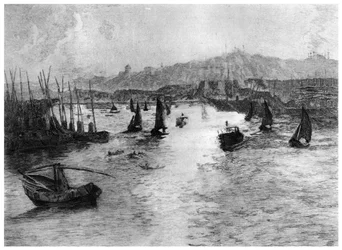 Kultainen sarvi, Konstantinopoli, c 1885-1910 1924